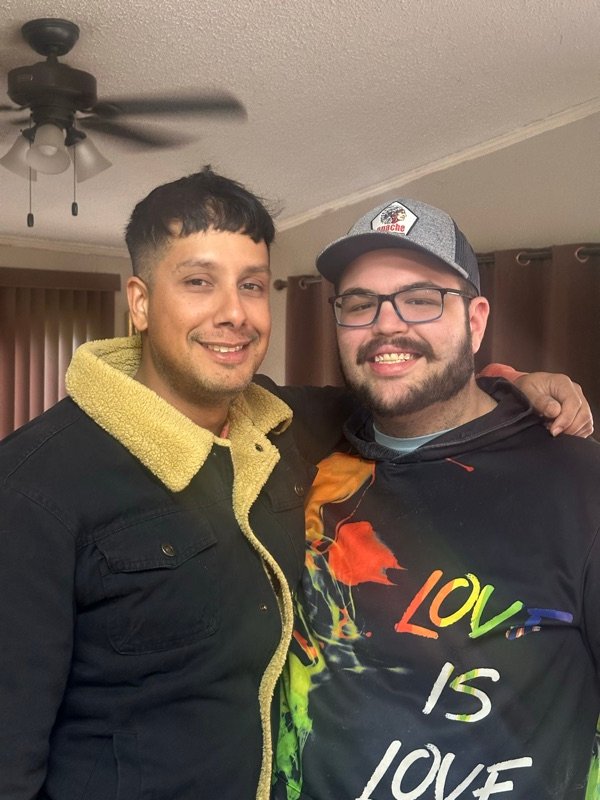 Nick and his husband